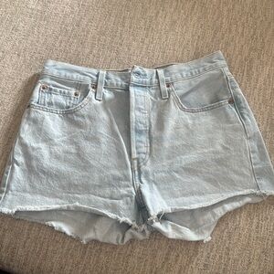 Levi denim shorts